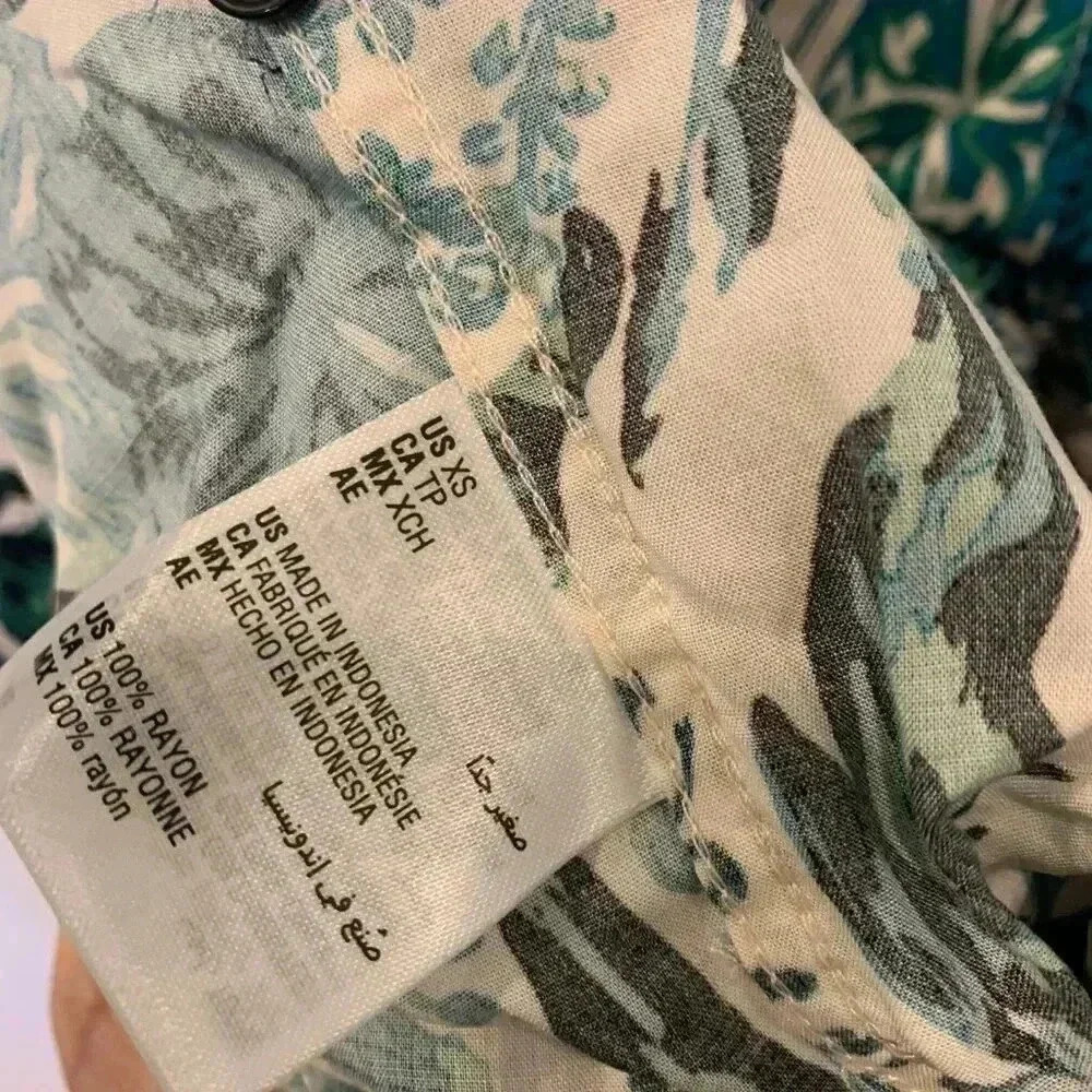 Mens International Concepts Island Breeze Button Down XS NWT -B5 - Picture 5 of 5